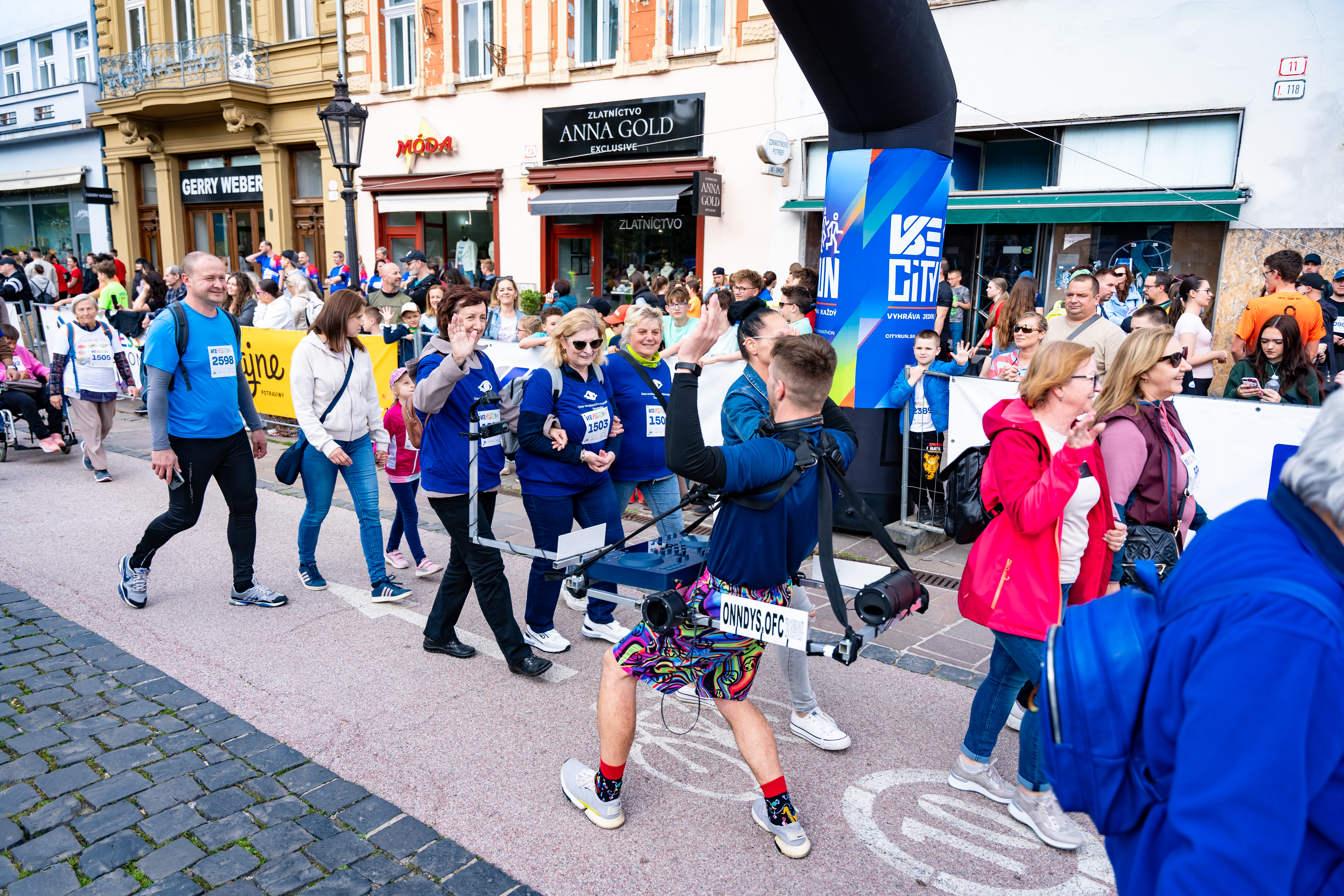 VSE City Run - Štart